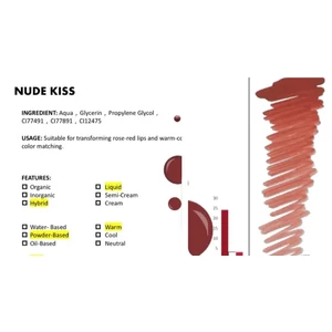Nude Kiss sminktetováló pigment